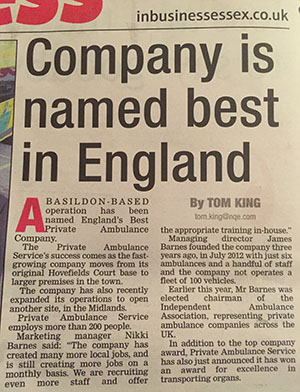 Positive Press for PAS